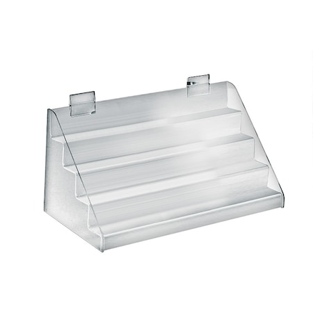 Azar Displays Four-Tier Counter Step Display: 16"W x 8"D x 8"H 326042